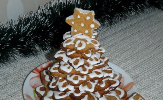 Пряничная елка - красивое новогоднее и рождественское украшение