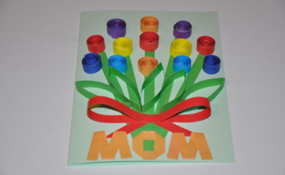 Объемные открытки на день матери своими руками