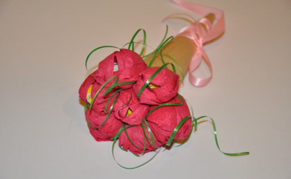 Букет из конфет своими руками