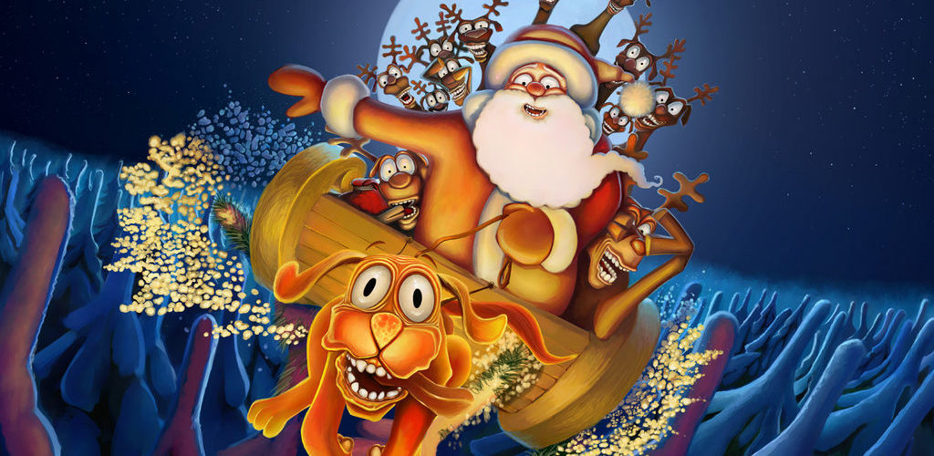 Новые прикольные открытки на Новый год