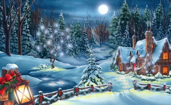 Самые красивые виртуальные открытки с Новым годом 2018