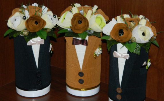 Как оформить подарок мужчине своими руками